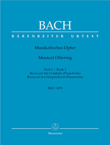 Bach, J. S. Musikalisches Opfer BWV 1079 - I