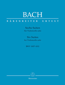 Bach, J. S. 6 Suites a Violoncello Solo senza Basso BWV 1007-1012. (NBArev)
