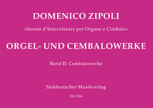 Zipoli. Orgel- und Cembalowerke, Band 2: Cembalowerke