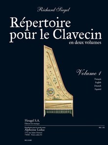 Siegel. Répertoire pour le clavecin  vol. 1