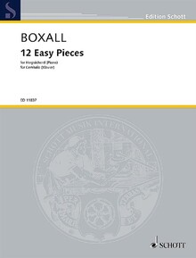 Boxall. 12 easy pieces for harpsichord.